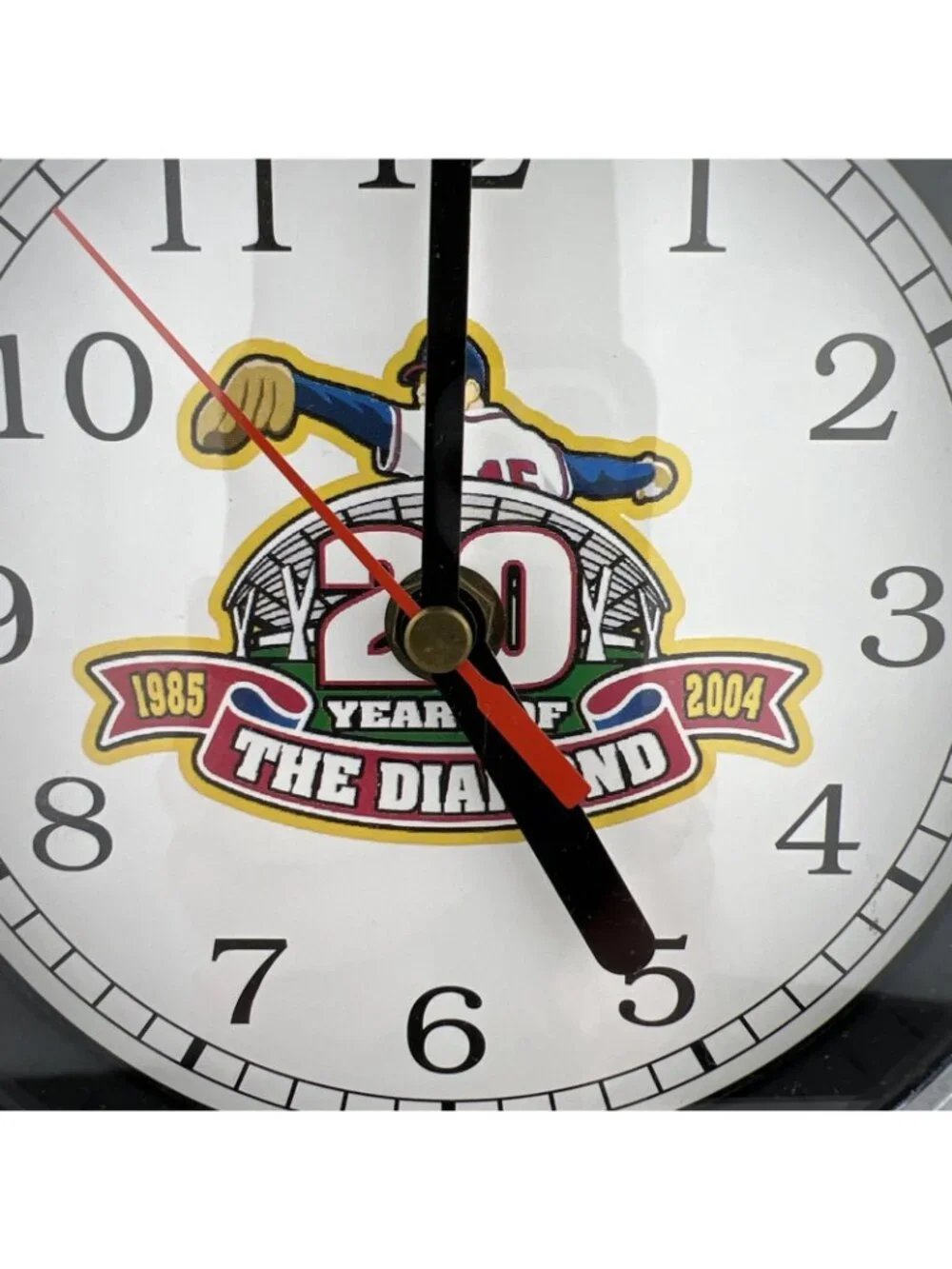 Richmond Braves 20 Years of the Diamond 1985 to 2004 Desk or Wall Clock Works